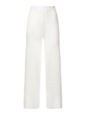 MM6 MAISON MARGIELA: カジュアルトラウザー - カジュアルパンツ - 白