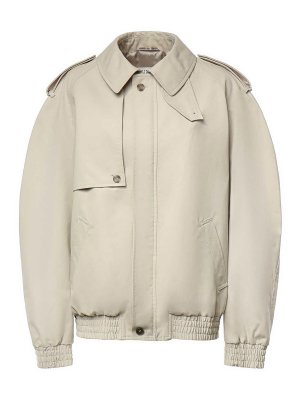 MM6 MAISON MARGIELA: blazers - Cotton Twill Jacket