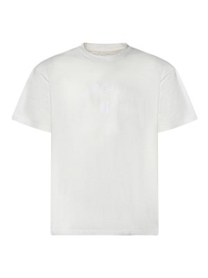 MM6 MAISON MARGIELA: t-shirts - Logo Cotton T-Shirt