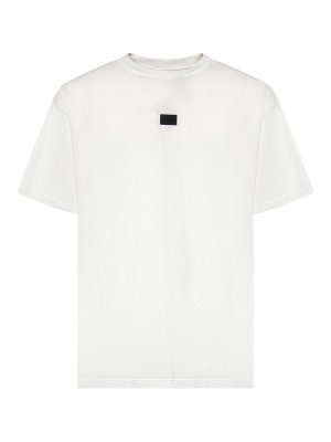 MM6 MAISON MARGIELA: t-shirts - Cotton T-Shirt With Logo