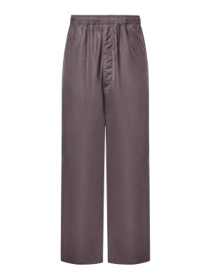 MM6 MAISON MARGIELA: カジュアルトラウザー - カジュアルパンツ - ダークブラウン