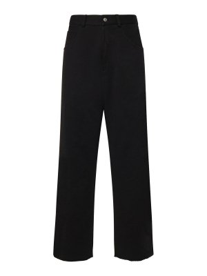 MM6 MAISON MARGIELA: Pantalons casual - Pantalons Décontractés - Noir