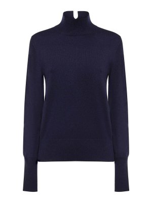 Pinko: crew necks - Wool And Cashmere Turtleneck Sweater