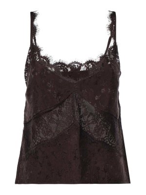 Pinko: Top e canotte - Top in pizzo per lingerie