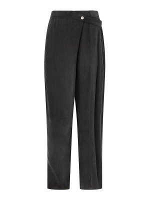 Pinko: casual trousers - Carrot-Fit Wrap-Around Trousers