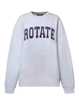 ROTATE Birger Christensen: Felpe e maglie - Felpa in cotone con logo