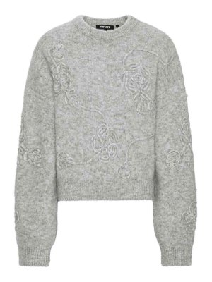 ROTATE Birger Christensen: Pull col rond - Pull Col Rond - Gris