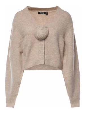 ROTATE Birger Christensen: Cardigans - Cardigan - Beige