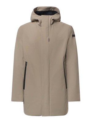 RRD Roberto Ricci Designs: Parkas - Parka - Beige