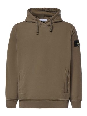 STONE ISLAND: Sudaderas y suéteres - Sudadera - Verde