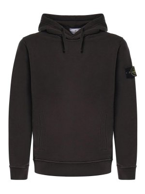 STONE ISLAND: スウェット＆セーター - スウェットシャツ/セーター - 黒
