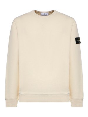 STONE ISLAND: スウェット＆セーター - スウェットシャツ/セーター - 白