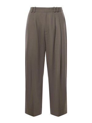 STUDIO NICHOLSON: Pantalons élégants - Pantalon Couturier - Rouge