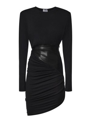 THE ANDAMANE: crew necks - Ursula Viscose Mini Dress