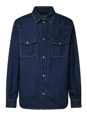 VALENTINO GARAVANI: Hemden - Hemd - Jeansblau