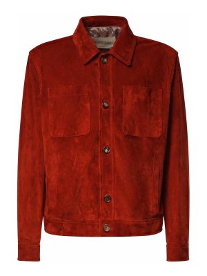 VALENTINO GARAVANI: leather jacket - Suede Jacket