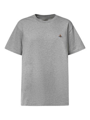 VIVIENNE WESTWOOD: t-shirt - T-shirt classica in cotone