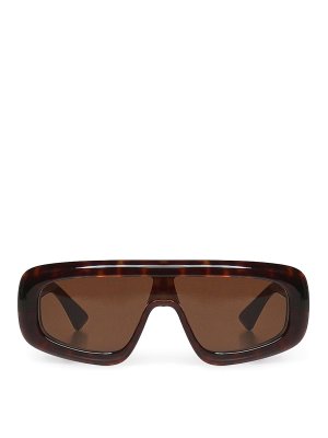 BOTTEGA VENETA: sunglasses - Rectangular Sunglasses