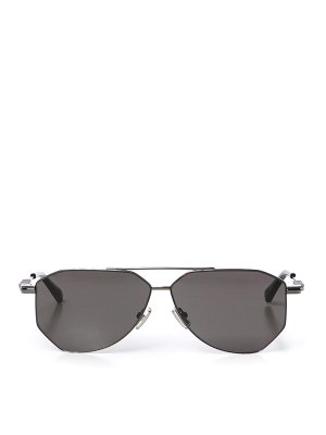 BOTTEGA VENETA: sunglasses - Sunglasses With Logo