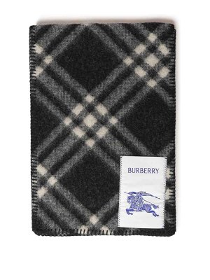 BURBERRY: スカーフ - スカーフ - 黒