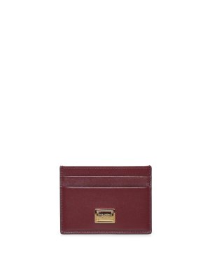 DOLCE & GABBANA: Carteras y monederos - Carteras Y Monederos - Burdeos