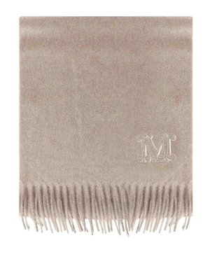 Max Mara: Bufandas y pañuelos - Bufanda - Beis