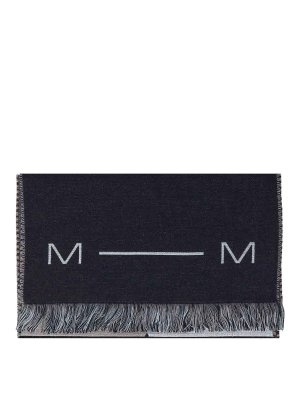 Max Mara: Bufandas y pañuelos - Bufanda - Azul