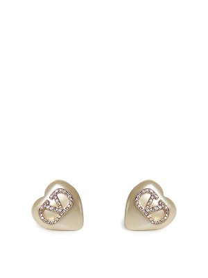 VALENTINO GARAVANI: Pendientes - Pendientes - Crema