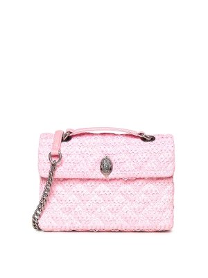 KURT GEIGER: borse a spalla - Borsa in rafia Kensington