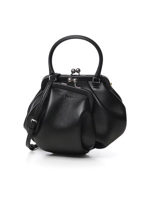 MARC JACOBS: shoulder bags - Wave Kisslock Nappa Leather Bag