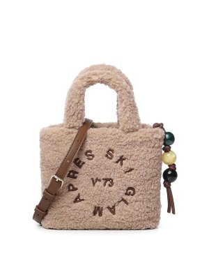 v°73: Handtaschen - Shopper - Beige