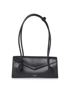 Alaïa: shoulder bags - Small Le Teckel Flap Leather Bag