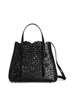 Alaïa: totes bags - Mina 20 Small Calfskin Tote Bag