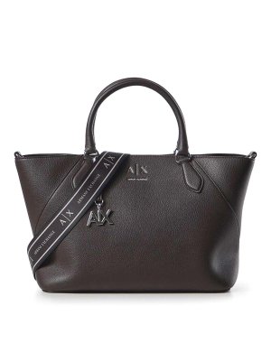 ARMANI EXCHANGE: トートバッグ - トートバッグ - ブラウン