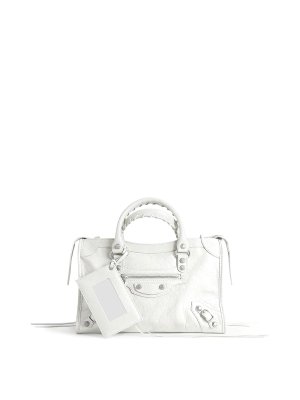 BALENCIAGA: Handtaschen - Shopper - Weiß