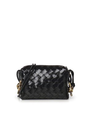 BOTTEGA VENETA: クロスボディバッグ - クロスボディバッグ - 黒