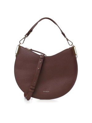 COCCINELLE: ショルダーバッグ - ショルダーバッグ - ダークレッド