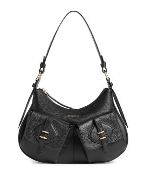 COCCINELLE: cross body bags - Mavery Pocket Small Leather Bag