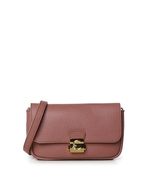 COCCINELLE: borse a spalla - Mini borsa in pelle con lucchetto C-Me