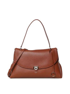 SALVATORE FERRAGAMO: borse a spalla - Borsa a tracolla con logo