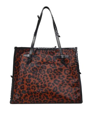 GIANNI CHIARINI: トートバッグ - トートバッグ - 黒
