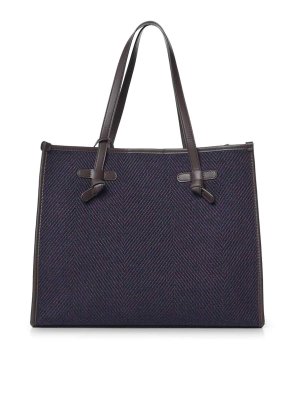 GIANNI CHIARINI: Bolsos Shopping - Bolso Shopping - Azul Oscuro