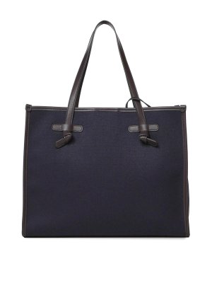 GIANNI CHIARINI: トートバッグ - トートバッグ - 黒
