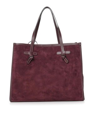 GIANNI CHIARINI: totes bags - Marcella Suede Shopping Bag