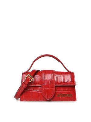 JACQUEMUS: totes bags - Le Bambino Leather Bag
