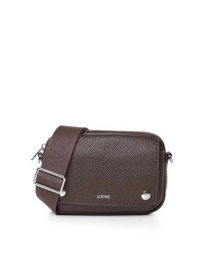LOEWE: クロスボディバッグ - クロスボディバッグ - ブラウン