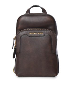 Michael Michael Kors: backpacks - Hudson Leather Sling Bag