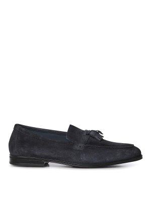 Doucal's: Loafers & Slippers - Suede Tassel Loafer