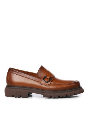 SALVATORE FERRAGAMO: ロファー＆スリッパ - ローファー - ベージュ