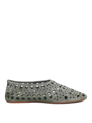 Alaïa: Mokassins und Slippers - Mokassins - Hellbraun